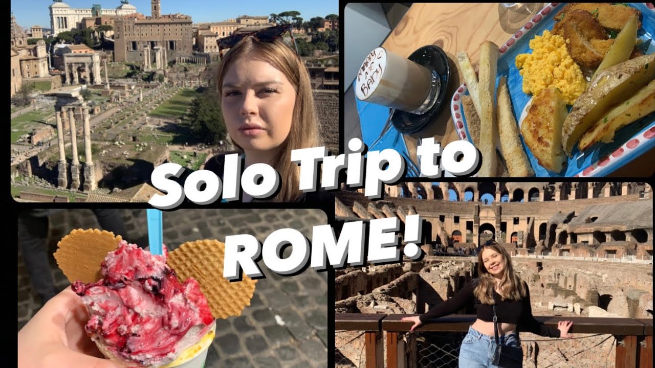 ⁣Solo trip to Rome 2022 (sights, food, travel tips)