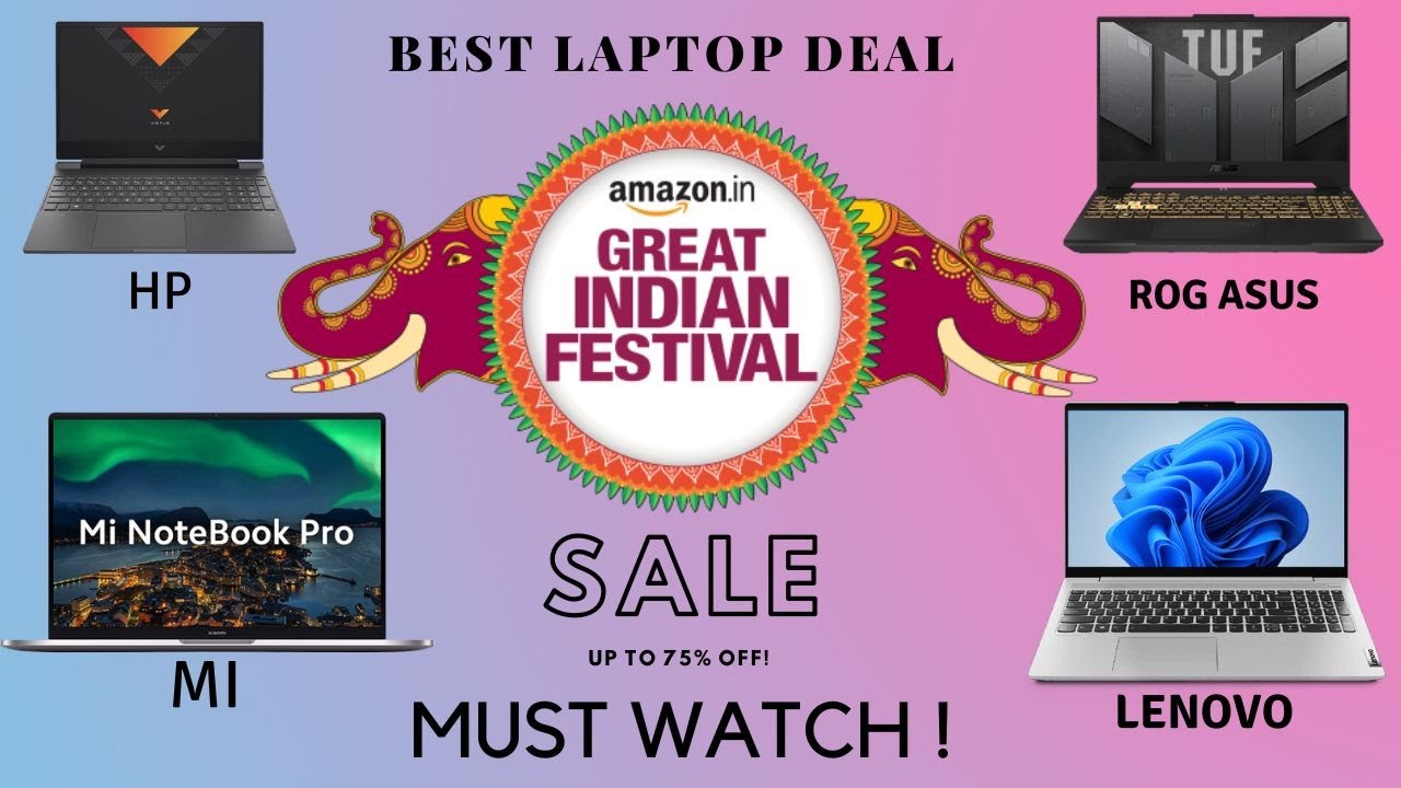 BEST LAPTOP DEALS THE GREAT INDIAN FESTIVAL SALE 2022 ON AMAZON