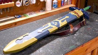 How to make Link&#39;s Breath of the Wild Master Sword Scabbard - PART 2