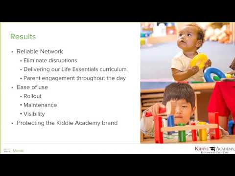 Kiddie Academy and Meraki