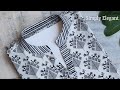 Details for plus size stand collareasy tips  collar kurti neck design with y placket