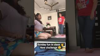 Sunday fun in class #yogapractice