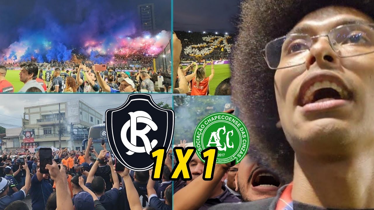 JOGO ELETRIZANTE NO BAENÃO | FESTA ABSURDA DA TORCIDA DO REMO | VLOG REMO 1 X 1 CHAPECOENSE |SÉRIE B