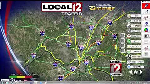 Southbound I-75 overnight closures for construction