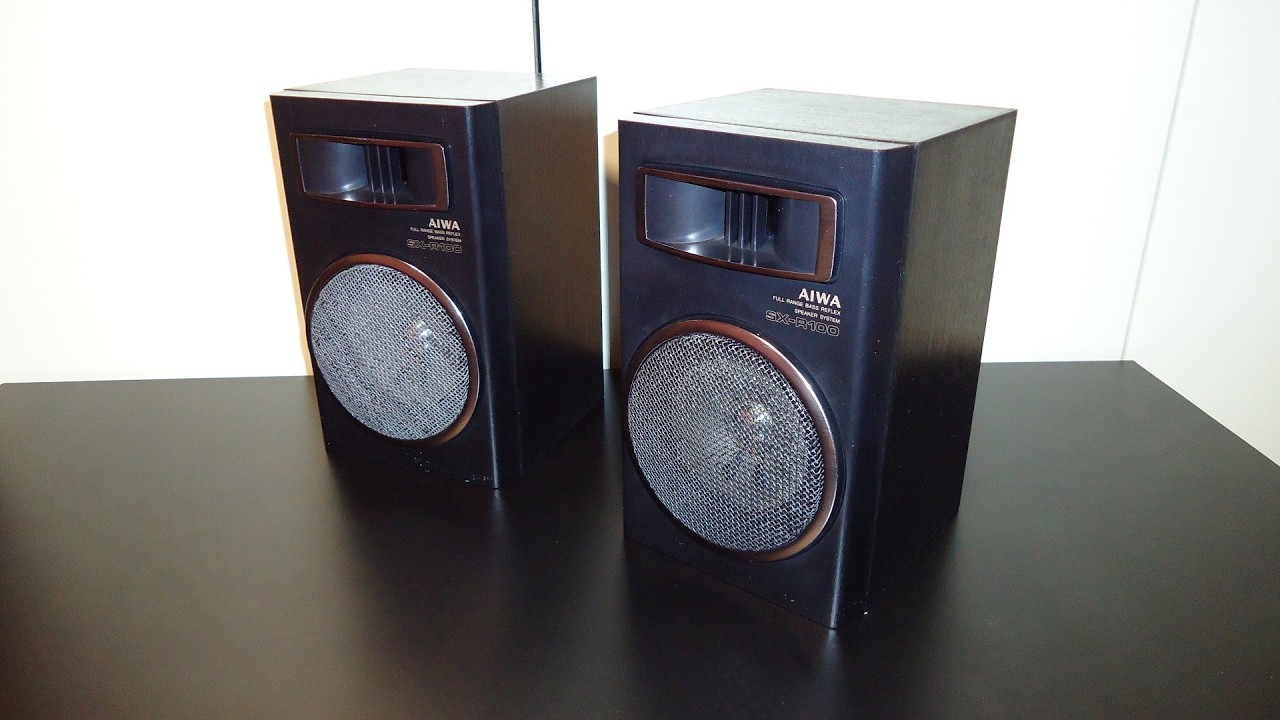 Aiwa SX - R100 SURROUND SPEAKER SYSTEM - YouTube