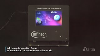 Altia in Action | IoT Home Automation Demo on Infineon PSoC 6™