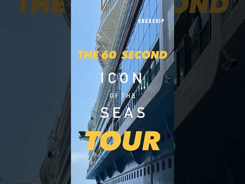 ICON IN 60 SECONDS #iconoftheseas Video Thumbnail