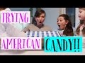 TRYING AMERICAN CANDY | SWAP BOX COLLAB!