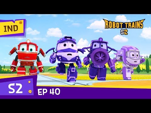 Robot Trains2 | 40 | Genie! Genie We Need You! | Full Episode | Bahasa Indonesian