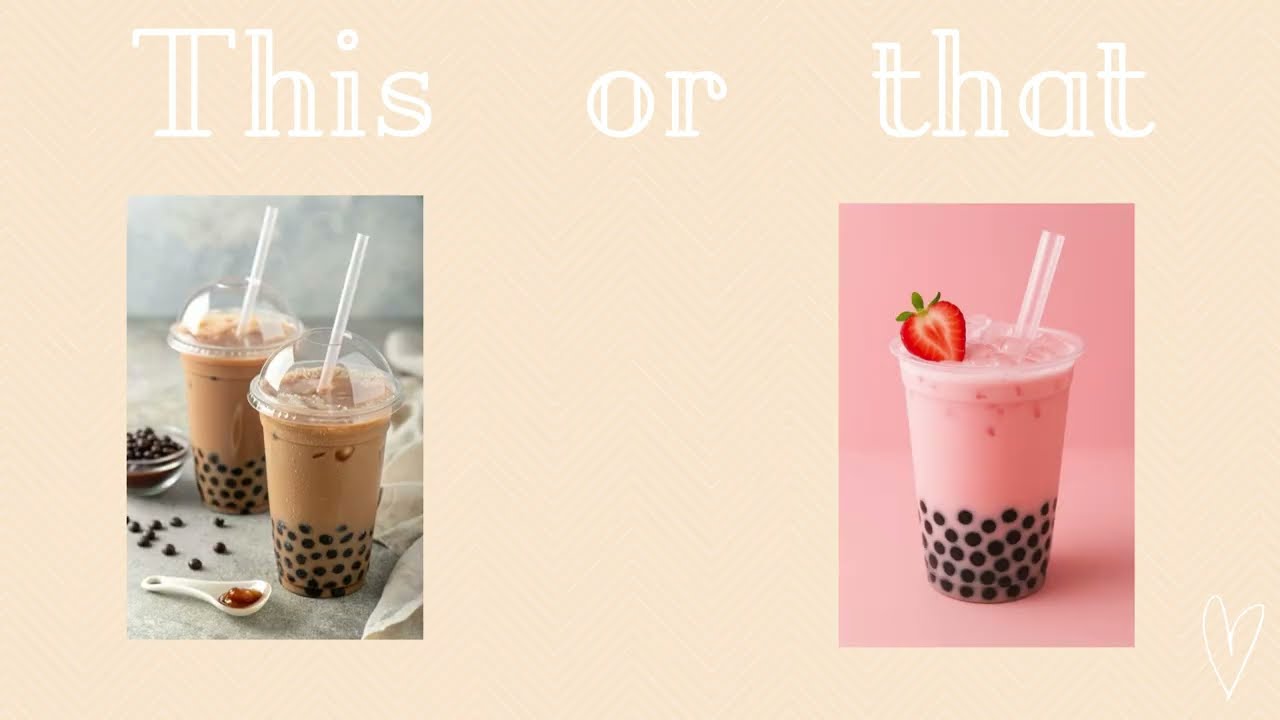 ✨️this or that✨️aesthetic edition✨️