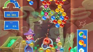 Bubble Witch 2 Saga Level 3357 with no booster & 1 bubbles left