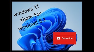 windows 11 theme for windows 8.1