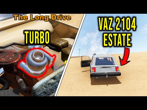 TURBO - VAZ 2104 RIVA ESTATE - The Long Drive Mods #9 | Radex