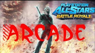 PlayStation All-Stars Battle Royale - Evil Cole Arcade Mode