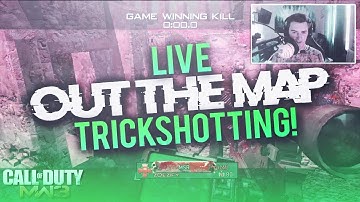 LIVE OUT THE MAP TRICKSHOTTING! (3 SHOTS) - MW3 Trickshotting!