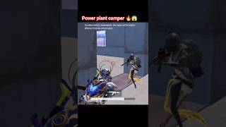 Wait for power plant camper 🔥😱 #shorts #bgmi #pubg #viral