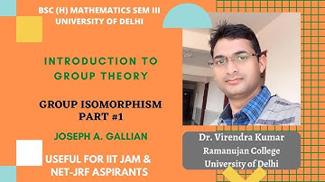 #35 | DU | 2021 | GROUP THEORY | ISOMORPHISM |