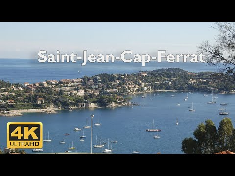 Saint-Jean-Cap-Ferrat, France 🇫🇷 | 4K Drone Footage