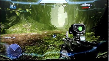 Halo 4--Infinity Stage *HD* +Binary Rifle+Promethean Vision