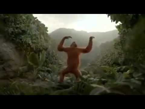 Gorilla dancing on yeh karke dekhayo