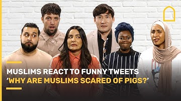 "WHY ARE MUSLIMS SCARED OF PIGS?" 😂 Muslims React To Funny Tweets About Islam | Musconceptions Ep. 7