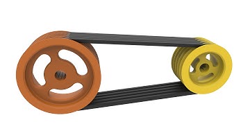How to make a belt chain in SolidWorks