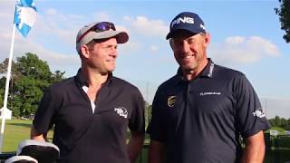 Lee Westwood BMW PGA Pro-Am - YGT Prize Winner caddies for Westwood at Wentworth