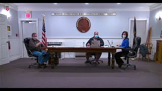 Brookfield NH Selectmen 01/12/21 FULL MEETING