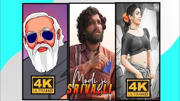 Srivalli song WhatsApp status / pushpa  status / New whatsapp status / # pushpa#srivalli #alluarjun