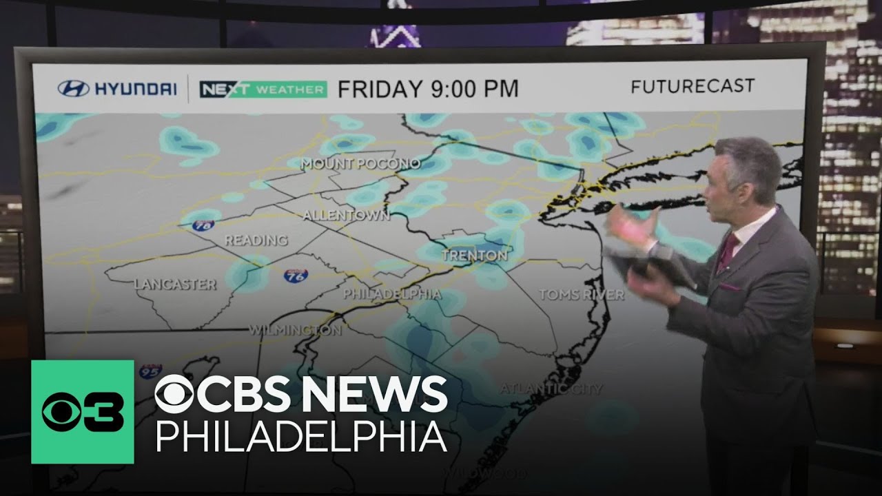Partly cloudy Wednesday night in Philadelphia region, tracking ...
