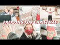 christmas prep vlog: wrapping presents, skating, getting emotional, nails, etc | vlogmas 2020 day 24