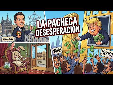 EL CONEJO MARIGUANO LLEGO A PALACIO NACONAL MIENTRAS EL JORGE ROMERO TIRA ROSTRO EN BRUSEAS