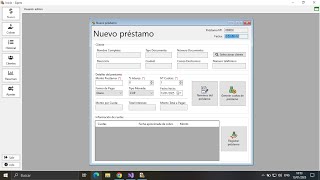 C# loan system | C# loan system | source code screenshot 3