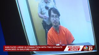 Man charged with two murders in Guilford County to stay in custody