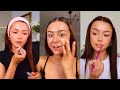 Grwm makeup tutorial tiktok compilation