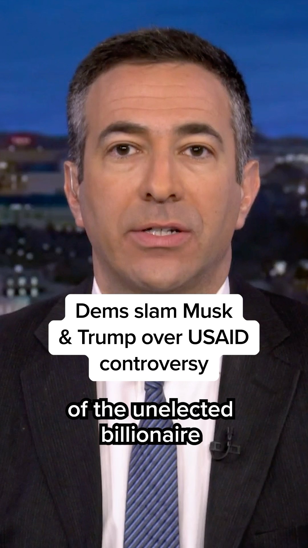 Dems slam Musk \u0026 Trump over USAID controversy