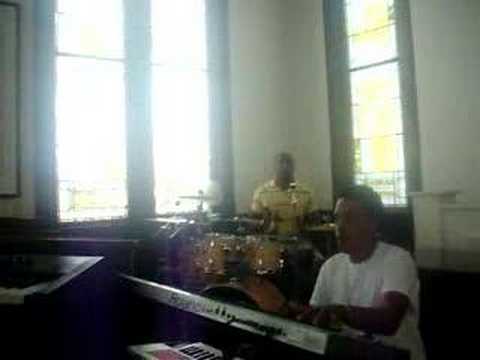 Steven and Charlett groovin' at St Paul Baptist Ch...