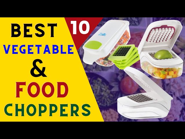 Best Vegetable Choppers in 2023 - How to Find a Good Vegetable