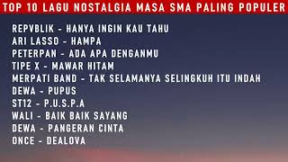 Download Lagu Top 10 Lagu Paling Populer Masa SMA 2009 I Ada Apa Denganmu I Hampa I Pupus MP3