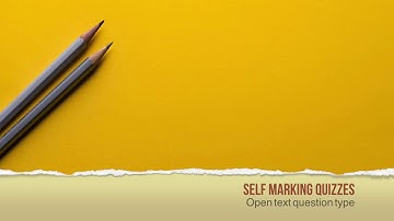 Using the open text question type in Moodle