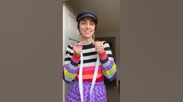 My favorite method for attaching elastic ends! #sewing #sewinghacks #sewingtutorial #sewingtips