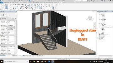 Doglegged Stair Tutorial in Revit