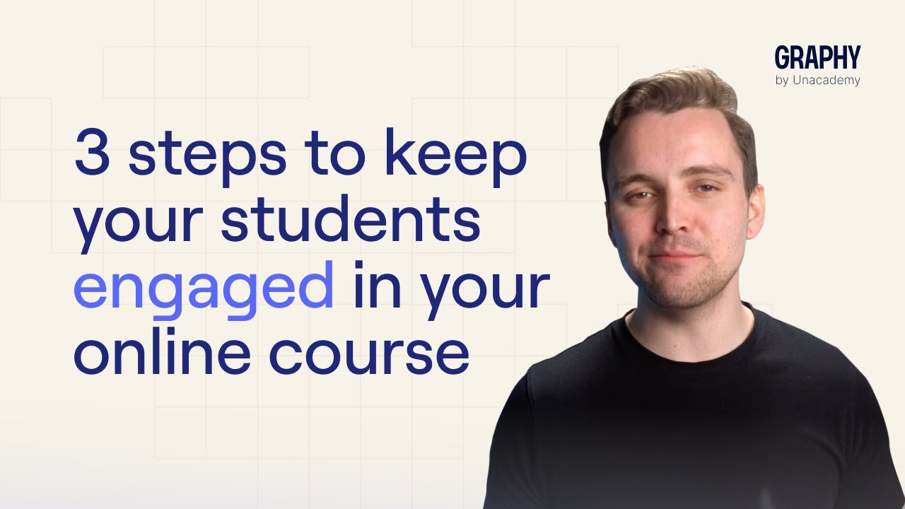 3 Steps To Keep Your Students Engaged In Your Online Course - YouTube