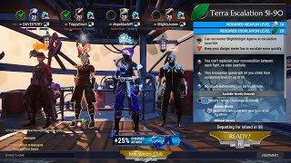 Quartet Heroic Terra Escalation with Strikers - Dauntless