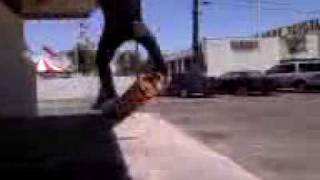 kickflip off a dock