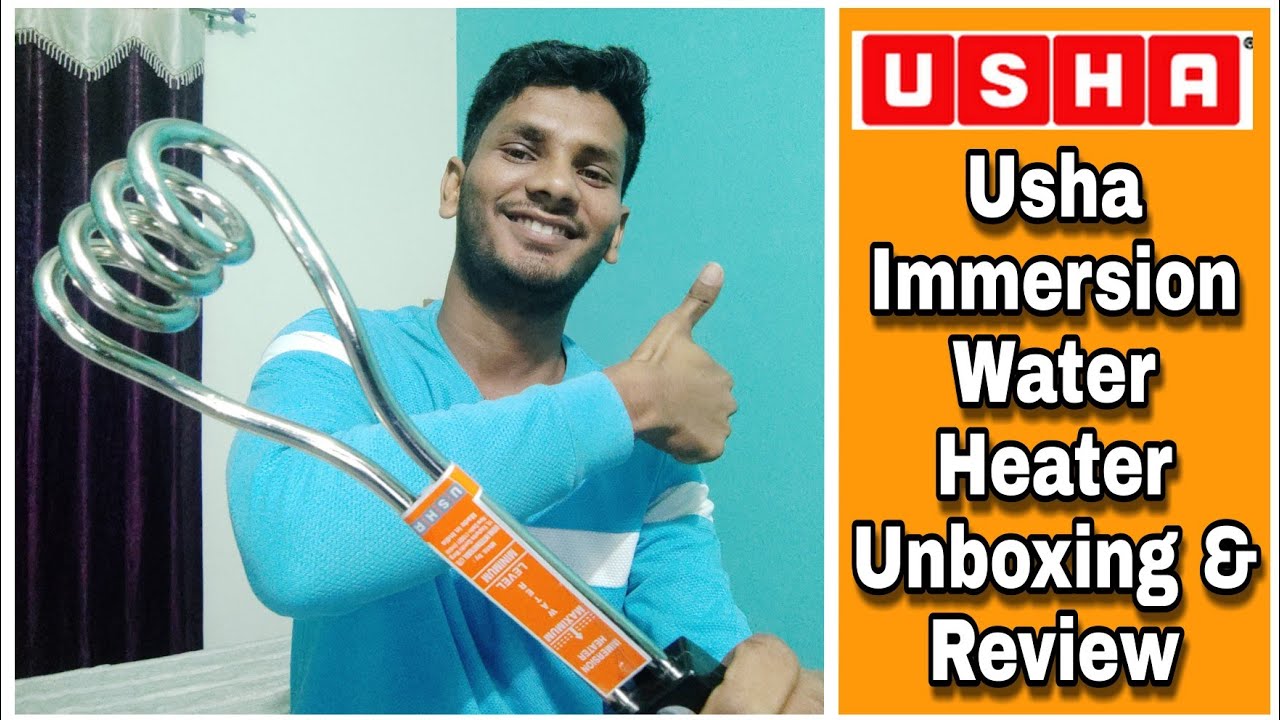 Usha Immersion Water Heater ll Usha Immersion Heater IH 2410 l Usha Geyser  l Best Immersion Rod 2021 - YouTube