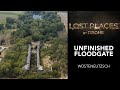 Unfinished floodgate / lock - WÜSTENEUTZSCH | Lost Places by Drone (DJI Mavic 2 Pro, aerial video)