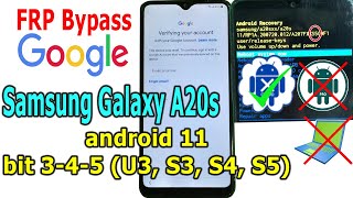 FRP Bypass Samsung Galaxy A20s Android 11, bit 3-4-5 (U3, S3, S4, S5) without PC screenshot 3