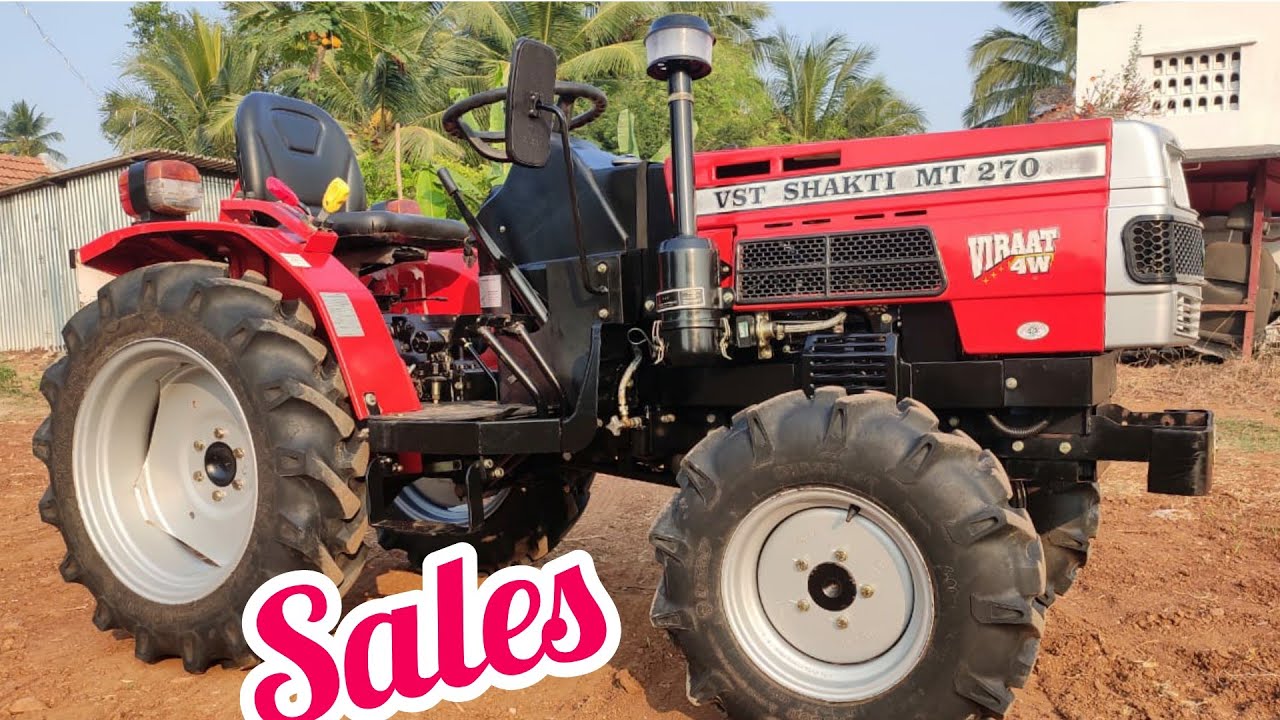 vst shakti mt 270 27 hp tractor sales in Tamil Nadu used second hand tractor விலை tractor sales
