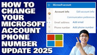 How To Change Your Microsoft Account Phone Number Update 2025
